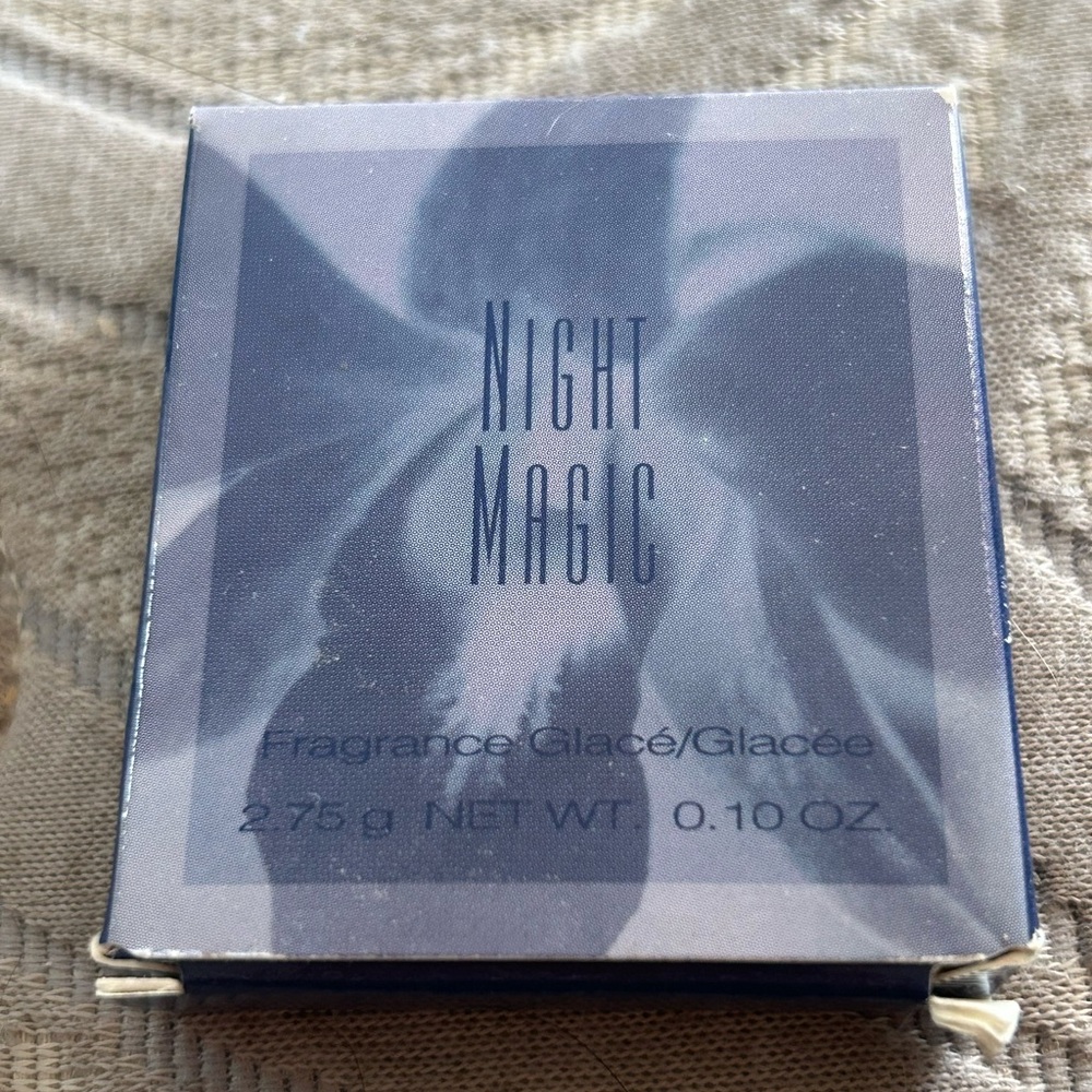Avon Night Magic Evening Musk Fragrance Glacé, a solid perfume stick.